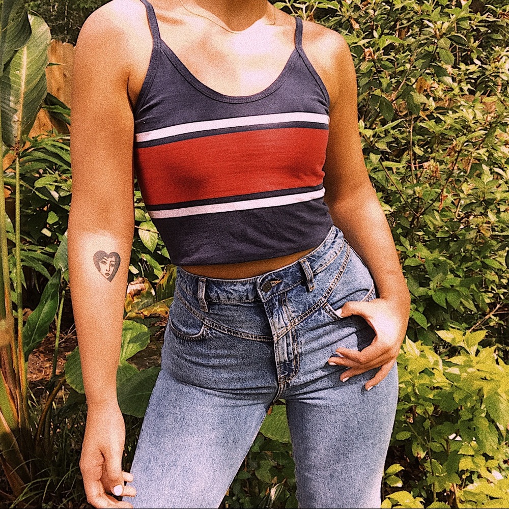 **SOLD** Brandy Melville Striped Tank Top